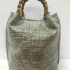Borsa SAC Tessuto Intrecciato Beige - immagine 2