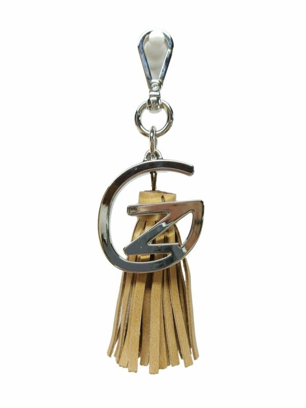 Charme Logo GZ con Fiocco Pelle Cuoio