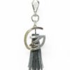 Charme Logo GZ con Fiocco Pelle Bottalata Nera