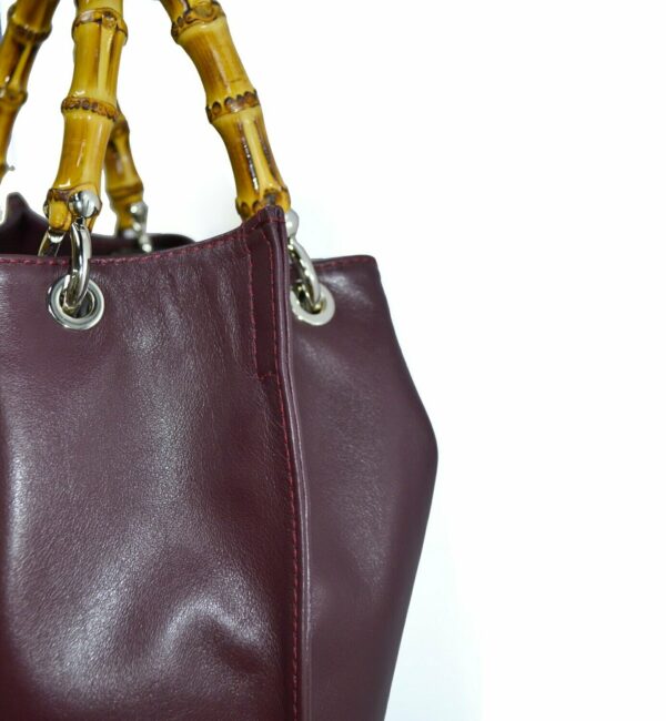 Borsa SAC Pelle Rosso Vinaccia - immagine 2