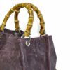 Borsa SAC Pelle Vintage Rosso Vinaccia - immagine 5