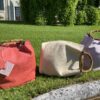 Borsa SAC Pelle con Grana Naturale Color Rosa Cipria - immagine 5