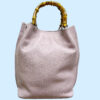Borsa SAC Pelle con Grana Naturale Color Rosa Cipria