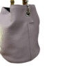 Borsa Mini-SAC Pelle Bottalata Rosa Cipria - immagine 2