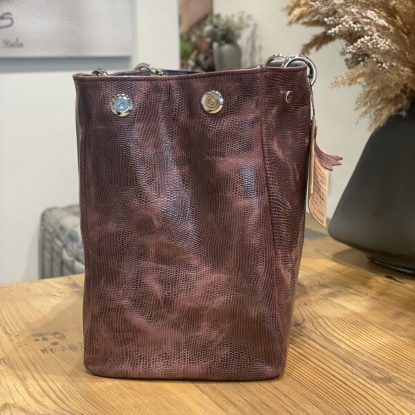 Borsa Holy Bag Vipera Vinaccia Invecchiata - immagine 4