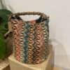 Borsa Mini-Sac Raffia Coral Bay